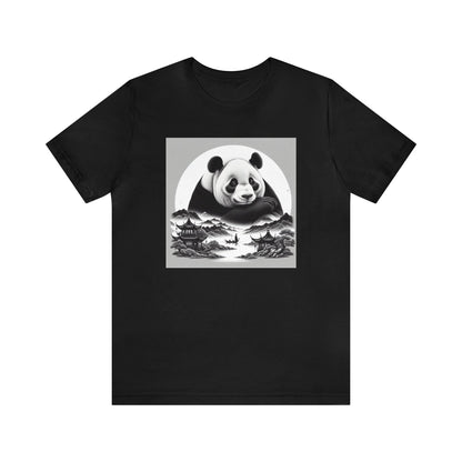 "Moonlit Majesty: Panda's Serenity"-  Tshirt