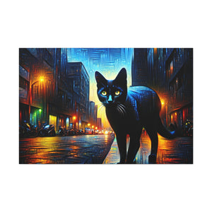 "Urban Whiskers at Dusk"