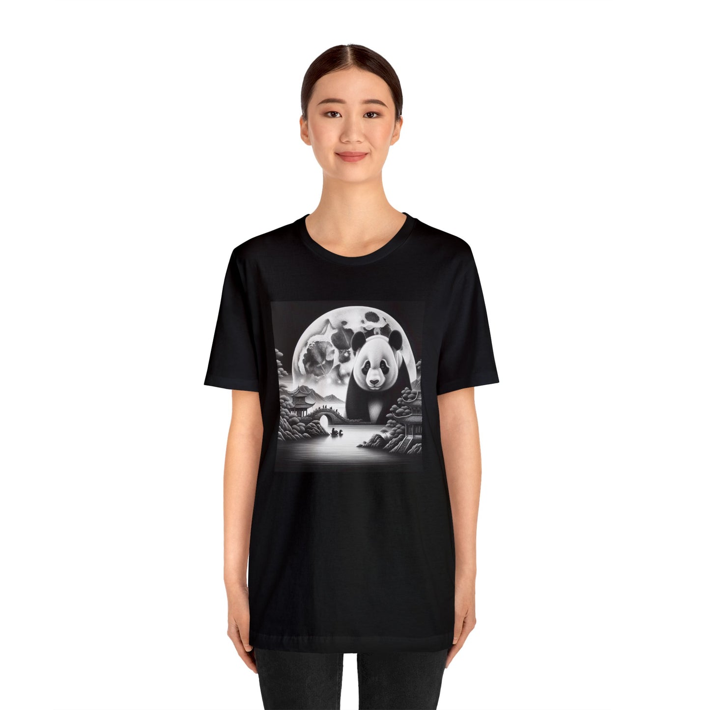 "Panda Moonlight"-  Tshirt