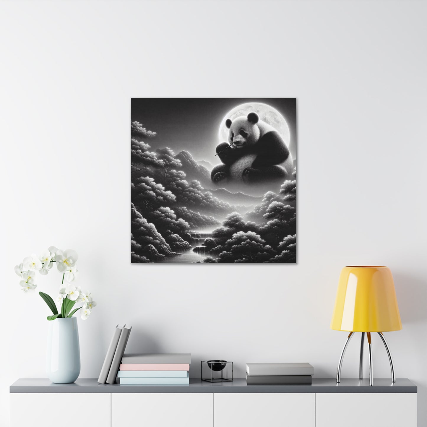 "Majestic Moonlight"- Canvas