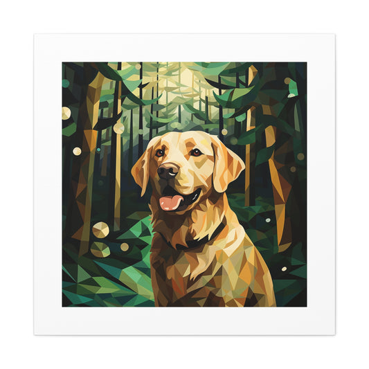 "Cubist Retriever Trail"