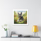 "Joyful Schnauzer Pasture Print"