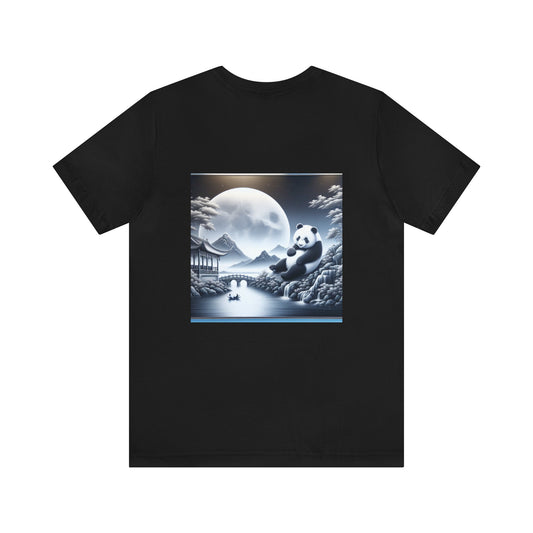 "Panda's Moonlit Majesty"-  Tshirt