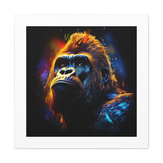 GorillaGloryCanvasPrint