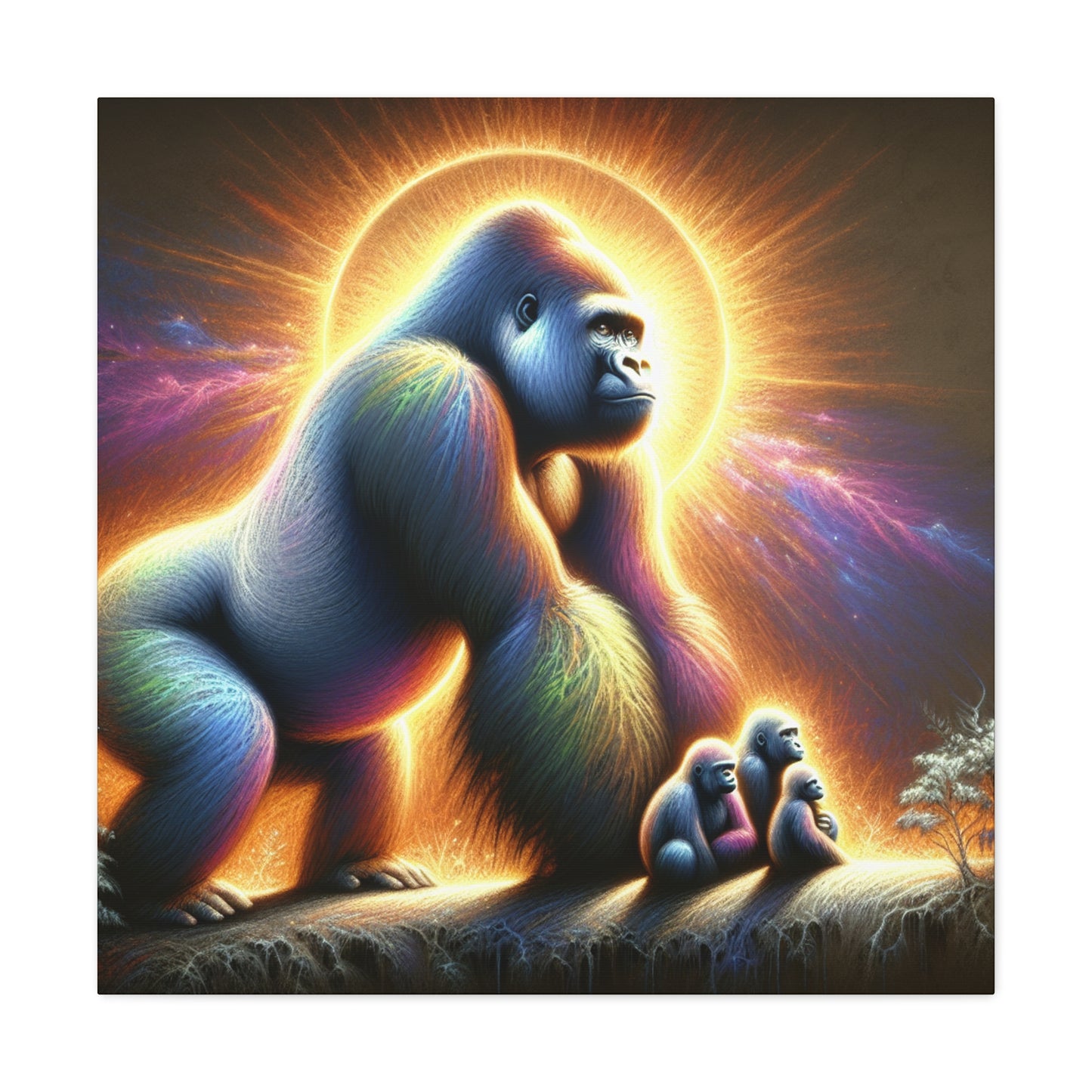 "Radiant Gorilla Kin"