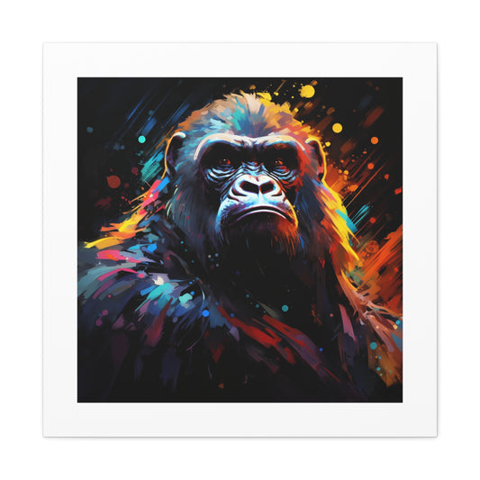 Gorilla Splendor Print