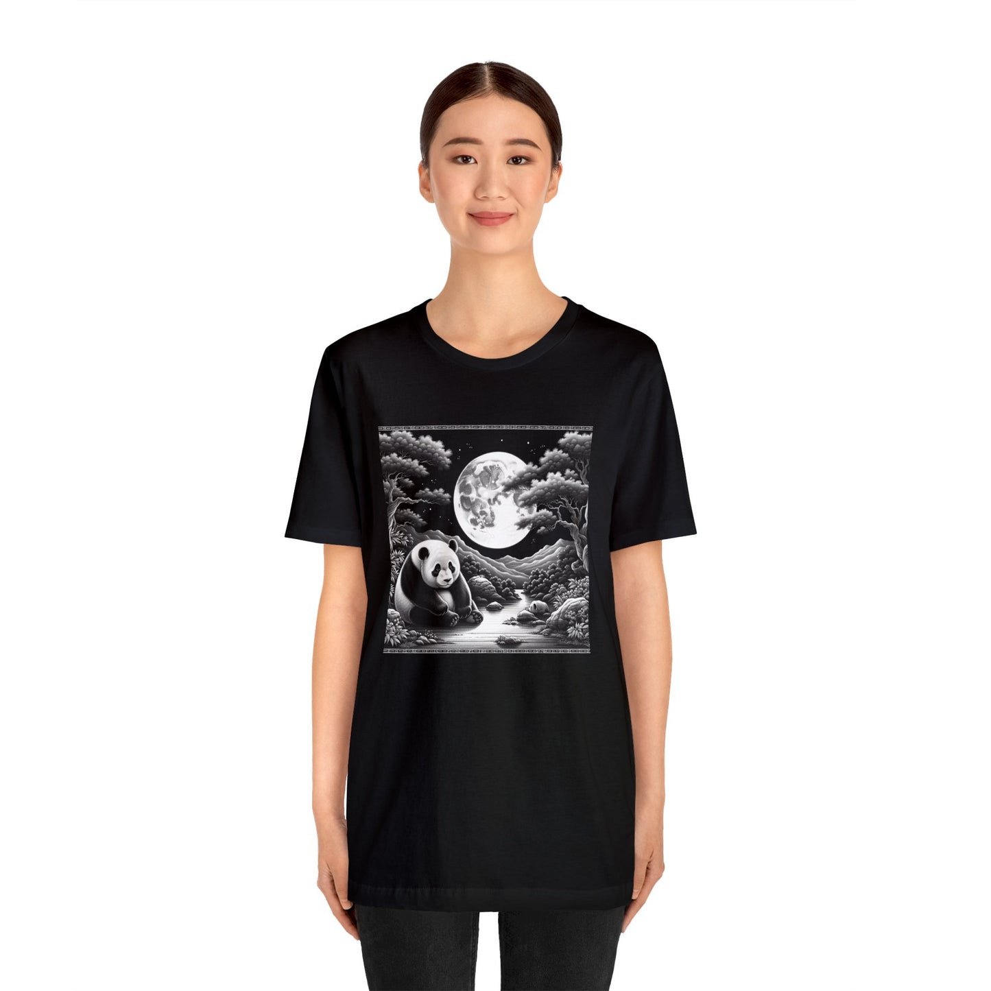 "Panda Moonlight"-  Tshirt