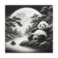 "Panda Moonlight"- Canvas