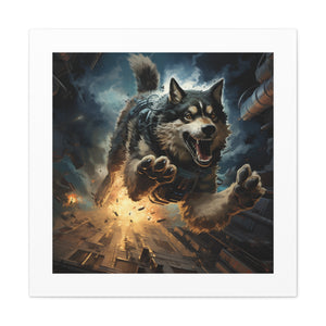 Heroic War Dog Print