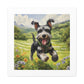 "Mini Schnauzer: Joyful Meadow"