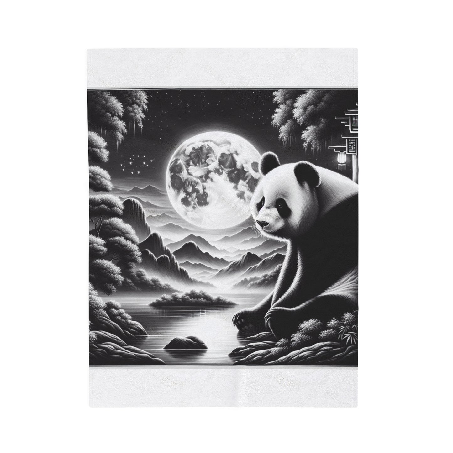 "Pandamonium" -Blanket