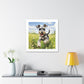 Lively Schnauzer Pasture Canvas