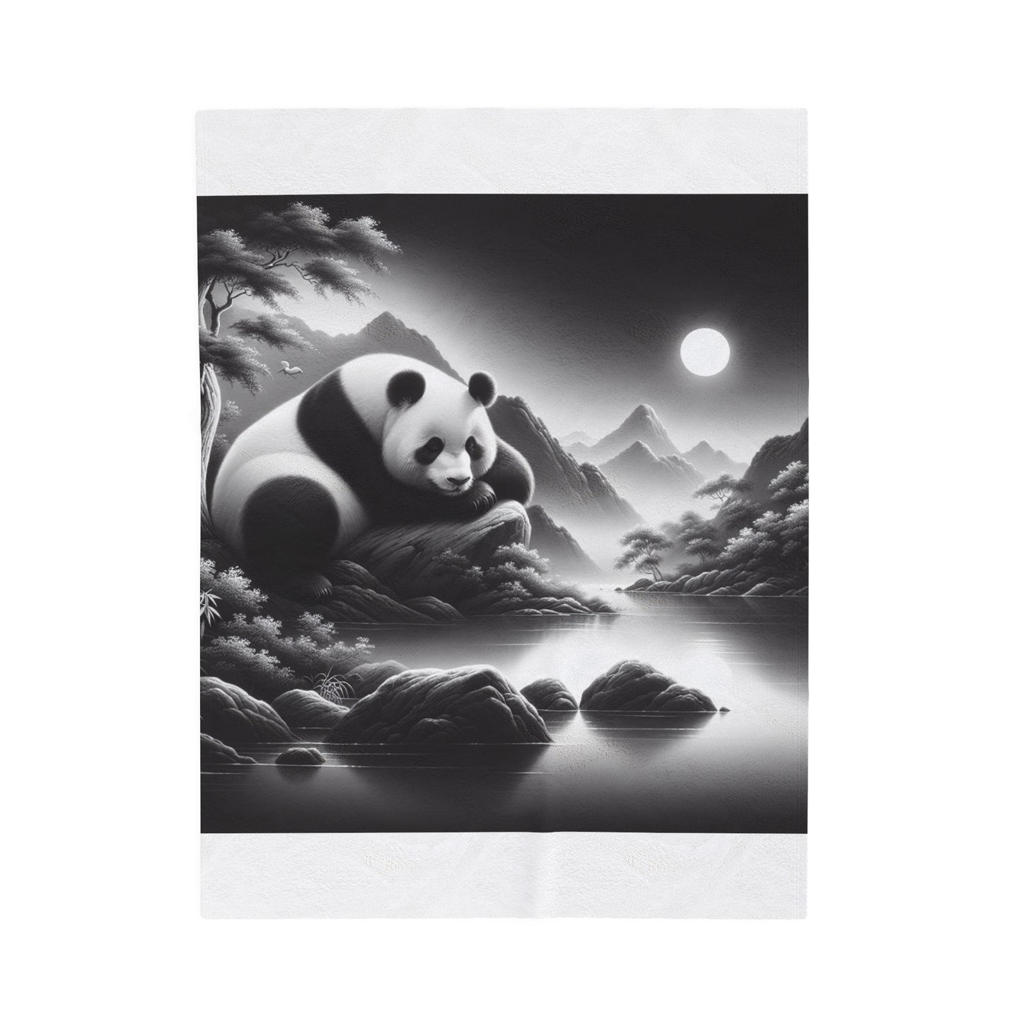 "Moonlit Majesty" -Blanket