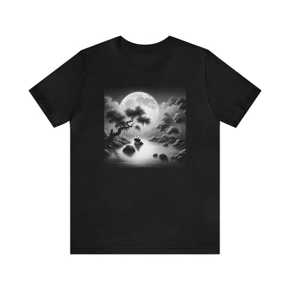 "Moonlit Panda Serenity"-  Tshirt