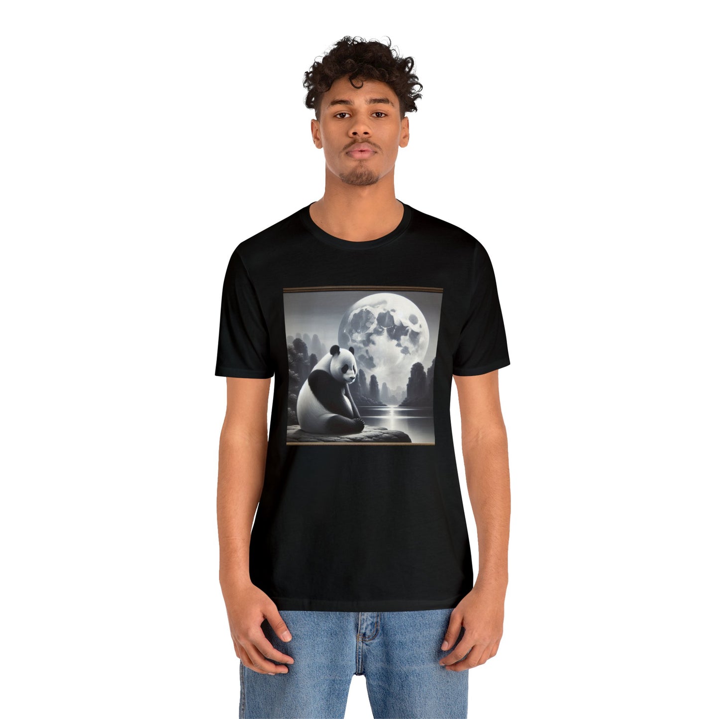 "Moonlit Panda"-  Tshirt