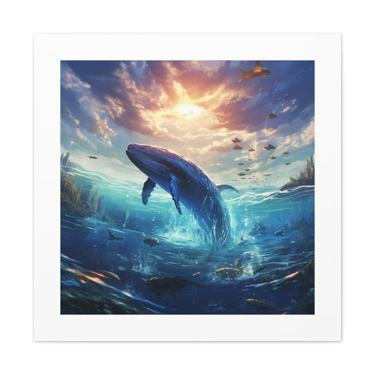 "Majestic Whale Sparkle"