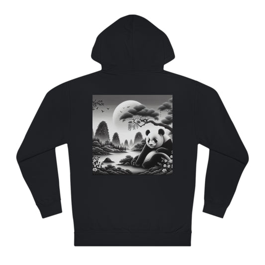 "Panda's Lunar Serenity"-  Hoodie