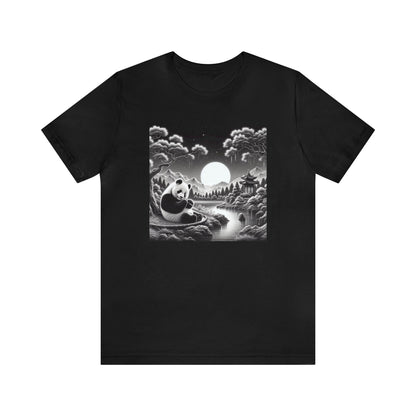 "Panda's Moonlit Majesty"-  Tshirt