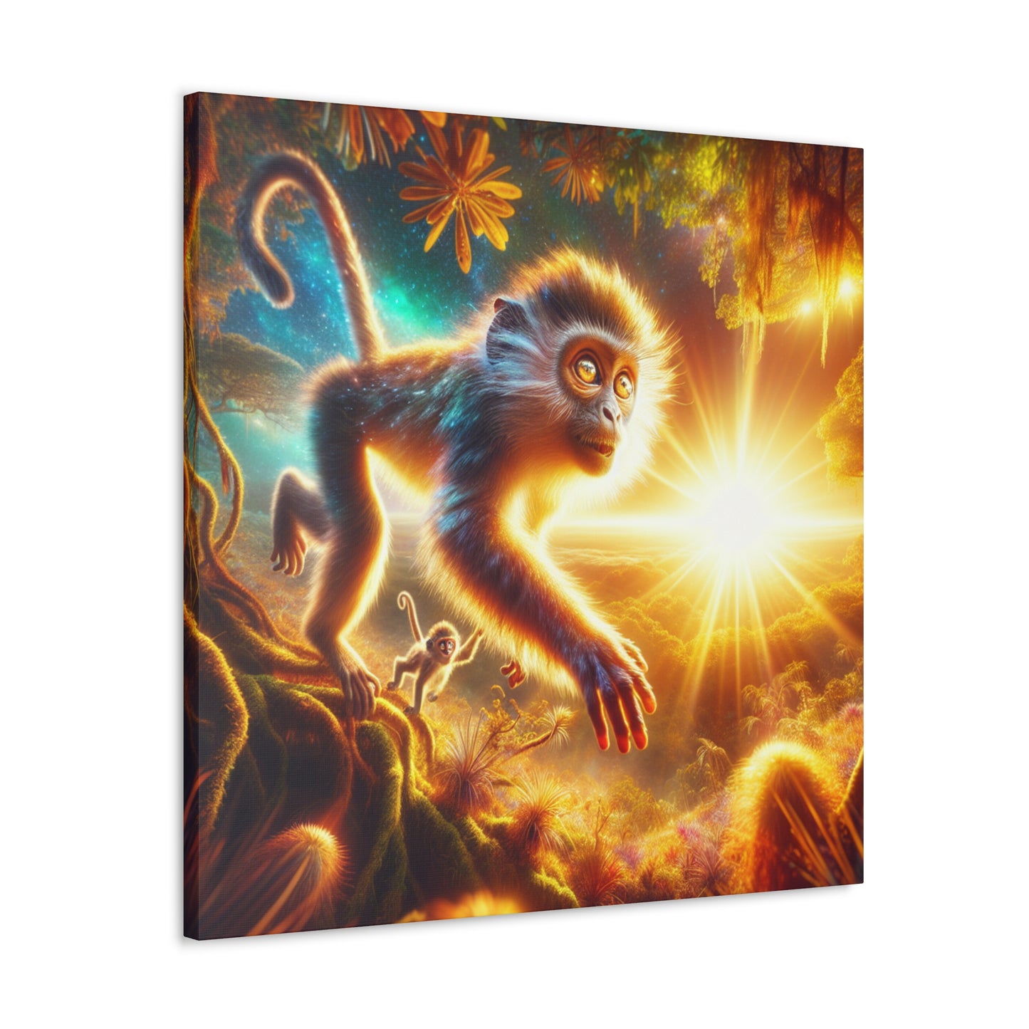 "Sunlit Monkey Mirth"